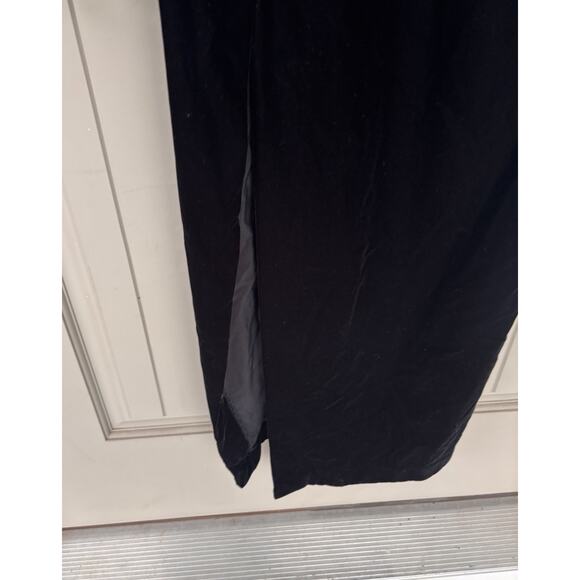 Sexy Witchy Vintage Jessica McClintock Maxi Dress 5/6 Y2K Goth Velvet - Picture 7 of 16